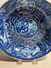 Load image into Gallery viewer, Staffordshire Quadrupeds Lion Beaded Rim Bowl Ca. 1825
