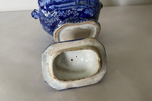 Load image into Gallery viewer, Historical Staffordshire Washington With Scroll In Hand Sugar Bowl Ca. 1825
