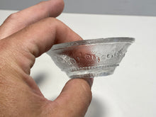 Load image into Gallery viewer, Boston And Sandwich Glass Lacy  Toy Pitcher And Basin Clear With Star Floral
