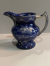 Load image into Gallery viewer, Historical Staffordshire Blue Pitcher “States” Pattern Ca. 1825
