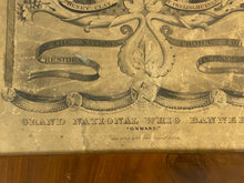 Load image into Gallery viewer, Original N. Currier Grand National Whig Banner Henry Clay T. Frelinghuysen
