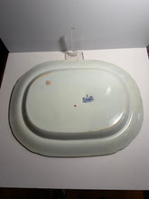 Load image into Gallery viewer, Staffordshire Blue Transfer Quadrupeds Platter Elephant Ca. 1825
