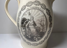 Load image into Gallery viewer, Staffordshire Creamware Liverpool May Commerace Flourish Rare Liberty Ca. 1800
