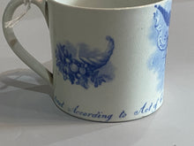 Load image into Gallery viewer, Staffordshire Pearlware Friendship Love and Truth Childs Odd Fellows
