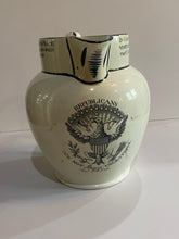 Load image into Gallery viewer, Staffordshire George Washington and General Lafayette Republicans Pitcher 9”
