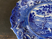 Load image into Gallery viewer, Historical Staffordshire Blue Soup Tureen Fairmount Near Philadelphia Ca. 1825
