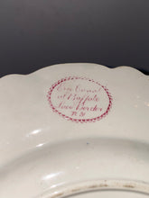 Load image into Gallery viewer, Historical Staffordshire Pink Transfer Plate Erie Canal of Buffalo Ca. 1835
