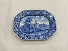 Load image into Gallery viewer, Historical Staffordshire Blue Platter New York Almshouse Ca. 1825
