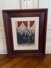 Load image into Gallery viewer, Original Currier &amp; Ives Type Print John Quincy Adams By Kellogg Comstock
