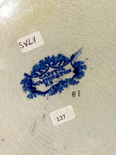 Load image into Gallery viewer, Historical Staffordshire Blue Dinner Plate Capital At Washington Ca. 1825
