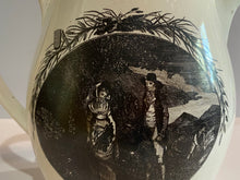 Load image into Gallery viewer, Staffordshire Creamware Liverpool Pitcher Cordwainers Arms Palemon And Lavinia
