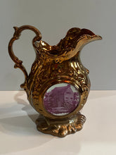 Load image into Gallery viewer, Historical Staffordshire Copper Luster William Harrison Large Pitcher 1840’s B
