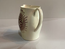 Load image into Gallery viewer, Staffordshire Creamware Very Small Liverpool Pitcher Come Box Compass And Ship
