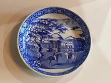 Load image into Gallery viewer, Historical Staffordshire Blue Capital Washington Potato Bowl
