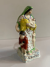 Load image into Gallery viewer, Staffordshire Pearlware Charity Figure Ca. 1820
