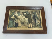 Load image into Gallery viewer, Original N. Currier &amp; Ives Print Death Of Washington Dec. 14 A.D. 1799
