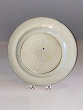 Load image into Gallery viewer, Historical Staffordshire Blue Plate Macdonough’s Victory 9 3/8”
