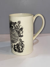 Load image into Gallery viewer, Staffordshire Creamware Liverpool Tankard The World in Planisphere Ca. 1800
