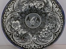 Load image into Gallery viewer, Historical Staffordshire Blue Seal of the United States Brown Transfer Plate
