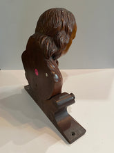 Load image into Gallery viewer, Late 18th Early 19th Century Carved Wooden Bust of Benjamin Franklin
