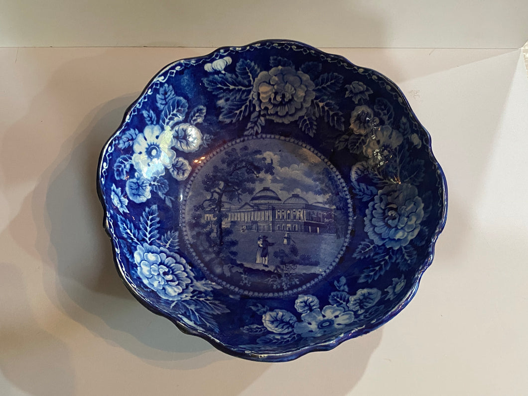 Historical Staffordshire Capital at Washington Compote