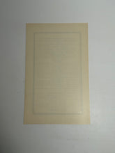 Load image into Gallery viewer, Original Abraham Lincoln Funeral Program Booklet President Historical Paper
