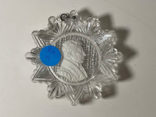 Load image into Gallery viewer, Antique 19th Century Glass Cup Plate Sulphide Of General Lafayette
