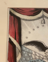 Load image into Gallery viewer, Original Grand National Democratic Banner Polk And Dallas Great Color
