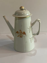 Load image into Gallery viewer, Chinese Export Porcelain Coffee Pot with American Eagle with Monogram
