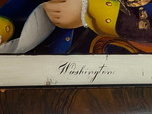 Load image into Gallery viewer, Antique 19th Century George Washington Reverse on Glass
