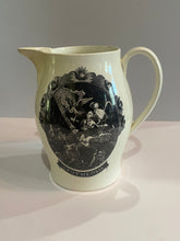 Load image into Gallery viewer, Staffordshire Creamware Liverpool Pitcher American Ship Apotheosis of Washington
