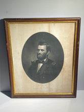Load image into Gallery viewer, Original Currier Type Print Lieut. Ulysses S. Grant President Richardson NY
