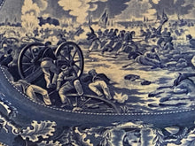 Load image into Gallery viewer, Historical Staffordshire Picketts Charge Gettysburg Platter Ca. 1900
