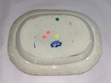 Load image into Gallery viewer, Historical Staffordshire Blue Platter Esplanade Castle Gardens New York
