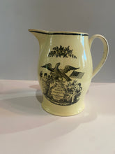 Load image into Gallery viewer, Staffordshire Creamware Liverpool Pitcher Peace Plenty and Independence
