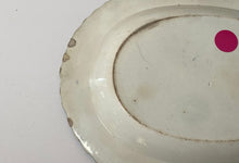 Load image into Gallery viewer, Staffordshire Pearlware Blue Edge Leeds Platter West Point Service Ca. 1820
