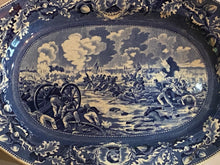 Load image into Gallery viewer, Historical Staffordshire Picketts Charge Gettysburg Platter Ca. 1900
