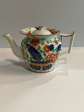 Load image into Gallery viewer, Staffordshire Pearlware Gaudy Dutch Teapot War Bonnet Pattern
