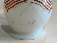 Load image into Gallery viewer, Antique Free Blown Glass Cup Patriotic American Flags Zachary Taylor Ca. 1840’s
