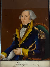 Load image into Gallery viewer, Antique 19th Century George Washington Reverse on Glass
