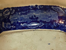 Load image into Gallery viewer, Historical Staffordshire Eirth on the Thames Vegetable Dish by Wood
