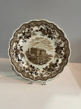 Load image into Gallery viewer, Historical Staffordshire Brown Transfer Plate The Presidents House Washington
