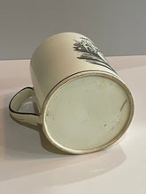 Load image into Gallery viewer, Staffordshire Creamware Tankard Farmer’s Arms Poem Ca. 1800
