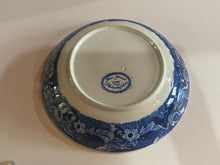 Load image into Gallery viewer, Historical Staffordshire Blue Shallow Beaded Rim Bowl Fairmount Near Philadelphia by Stubbs
