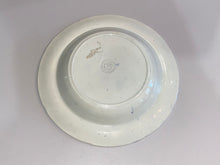 Load image into Gallery viewer, Historical Staffordshire Blue Soup Plate Baltimore And Ohio Railroad
