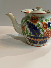 Load image into Gallery viewer, Staffordshire Pearlware Gaudy Dutch Teapot War Bonnet Pattern
