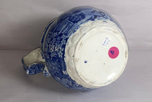 Load image into Gallery viewer, Historical Staffordshire Blue Lafayette At Franklins Tomb Pitcher Ca. 1825
