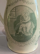 Load image into Gallery viewer, Staffordshire Creamware Liverpool Pitcher Horatio Nelson Ship Compass Ca. 1800
