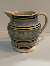 Load image into Gallery viewer, Staffordshire Pearlware Mochaware Pitcher With Earthworms Ca. 1830
