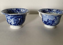 Load image into Gallery viewer, Historical Staffordshire Lot Of 4 Doctor Syntax Custard Cups Ca. 1825
